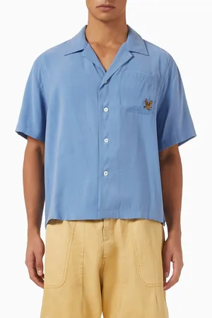 Cherry Bowling Shirt in Tencel