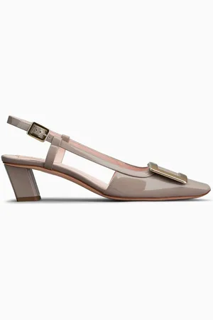 Roger Vivier Belle Vivier Slingback Pumps in Patent Leather