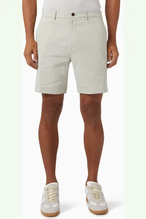 THEORY Curtis Drawstring Shorts in Linen