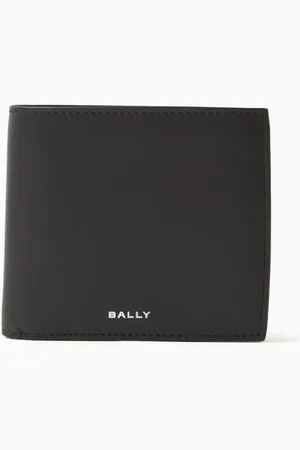 Bally Logo Bifold Wallet in Leather