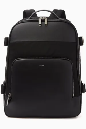 Bally Vogel Backpack in Nylon & Leather