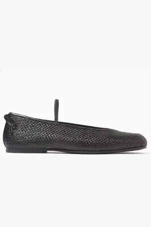 NODALETO Bula Node Ballet Flats in Raffia