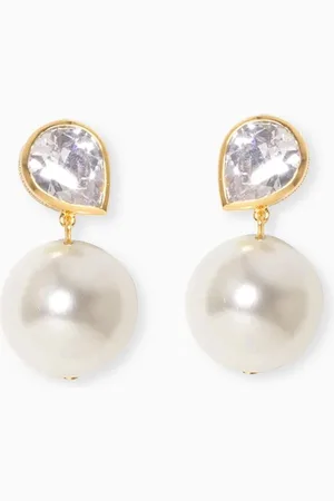 COMPLETEDWORKS The Temporal Anomaly Earrings in 14kt Gold