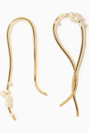 COMPLETEDWORKS Wild Relatives Earrings in 14kt Gold
