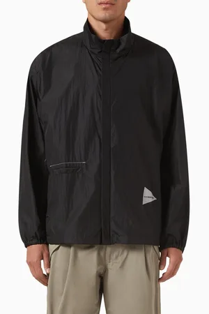 and wander Oversized Rip Jacket in Nylon