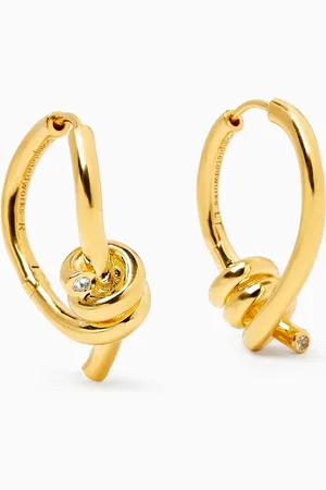 COMPLETEDWORKS Freedom To Imagine II Hoop Earrings in Gold Vermeil