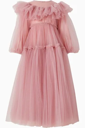 RASPBERRY PLUM Tutu Zoe Long Dress in Tulle