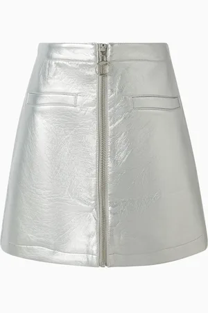 RASPBERRY PLUM Amelia Metallic Skirt