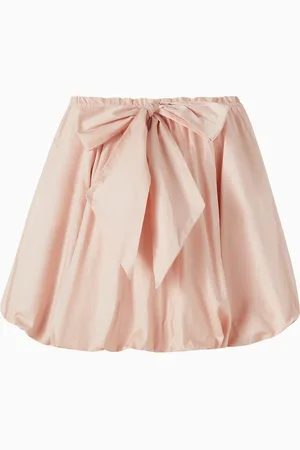 RASPBERRY PLUM Stephania Bow Top