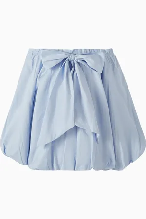 RASPBERRY PLUM Stephania Bow Top