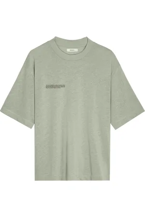 The Pangaia Womens DNA Frutfiber T-Shirt—moss