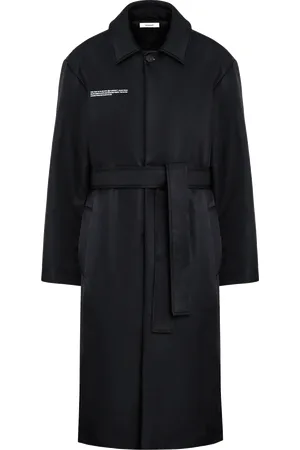 The Pangaia Womens Flower-Warmth Trench Coat—
