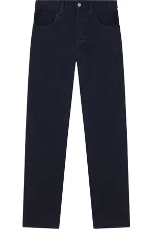 The Pangaia Womens Nettle Denim Straight Leg Jeans—