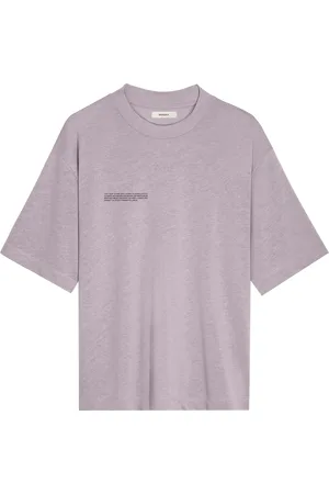 The Pangaia Womens DNA Frutfiber T-Shirt—raisin