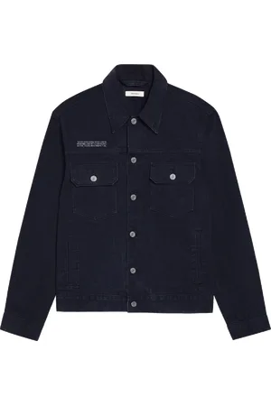 The Pangaia Womens Nettle Denim Jacket—