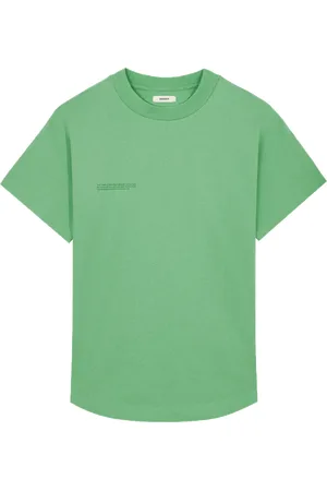 The Pangaia Womens Reclaimed Cotton Boxy T-shirt—reclaim jade