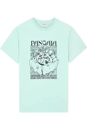 The Pangaia Womens White Rhino Hope T-Shirt—reflect
