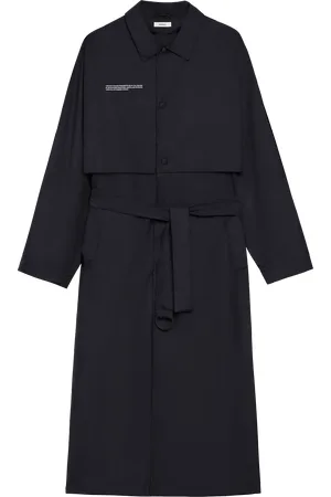 The Pangaia Womens Recycled Nylon Trench Coat—