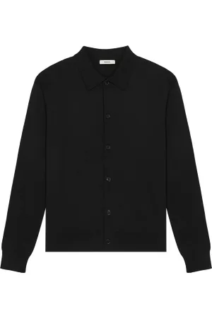 The Pangaia Mens DNA Knitted Collared Shirt—