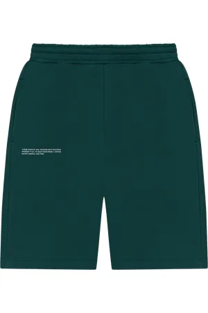 The Pangaia Mens 365 Midweight Long Shorts—foliage