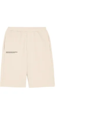 The Pangaia Mens 365 Midweight Long Shorts—sand
