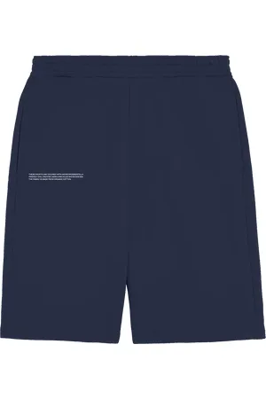 The Pangaia Mens 365 Midweight Long Shorts—navy