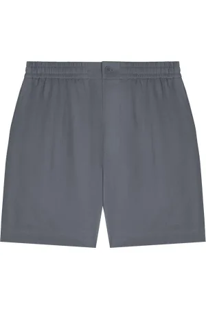 The Pangaia Mens DNA Linen Mid Length Shorts—atmosphere