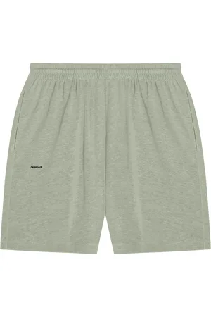 The Pangaia Mens DNA Frutfiber Shorts—moss