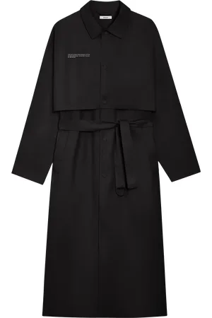 The Pangaia Mens Organic Cotton Trench Coat—