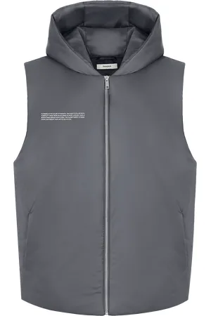 The Pangaia Womens DNA Flower-Warmth Gilet—atmosphere