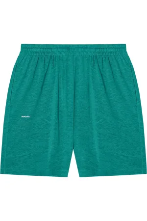 The Pangaia Mens DNA Frutfiber Shorts—scarab teal