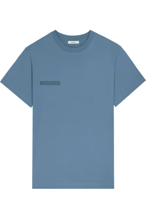 The Pangaia Womens 365 Midweight T-shirt—indigo