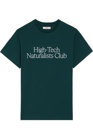 The Pangaia Womens High-Tech Naturalists Club T-shirt—foliage