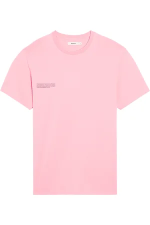 The Pangaia Womens 365 Midweight T-shirt—Sakura Pink