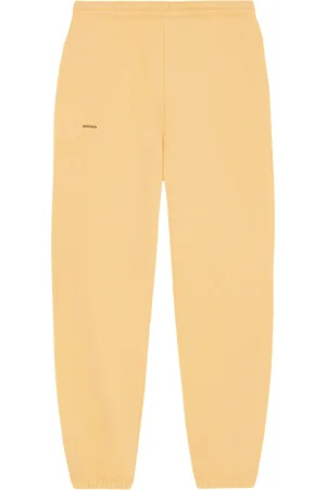 The Pangaia Womens 365 Midweight Track Pants—Seashell Yellow