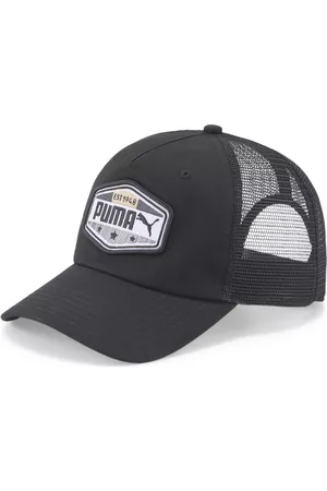 PUMA Men Caps - Men's Trucker Cap in Black