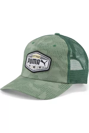 PUMA Men's Trucker Cap in Green