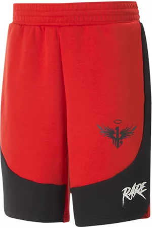 PUMA Men's x MELO Dime Shorts in Red