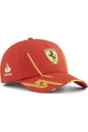 Scuderia Ferrari Red Cotton Baseball Hat For Men price in UAE