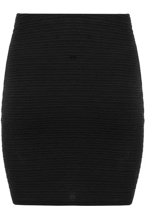 Quiz Textured Bodycon Mini Skirt