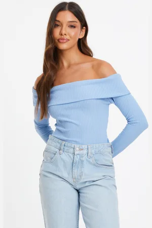 Quiz Light Bardot Top