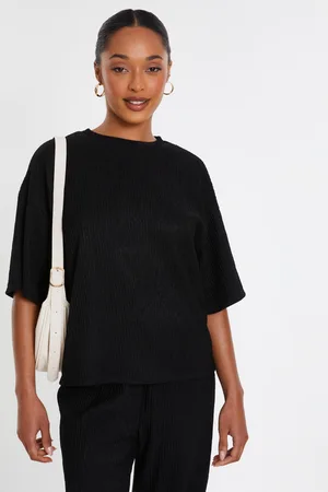 Quiz Textured T-Shirt