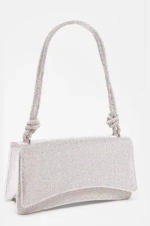 Quiz Diamante Shoulder Bag