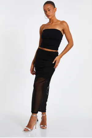 Quiz Bandeau Crop Top