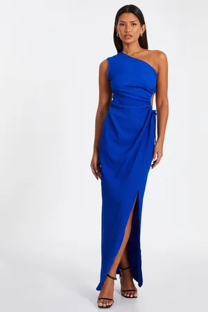 Quiz One Shoulder Midaxi Dress
