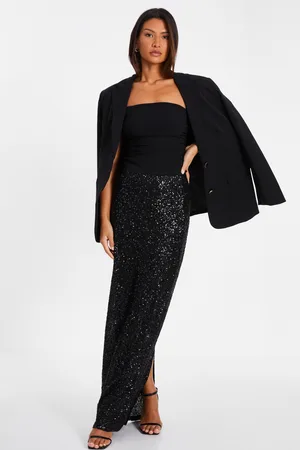 Quiz Sequin Maxi Skirt