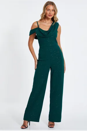 Quiz Glitter Palazzo Jumpsuit