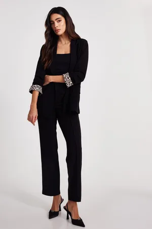 Quiz Ruched Sleeve Blazer