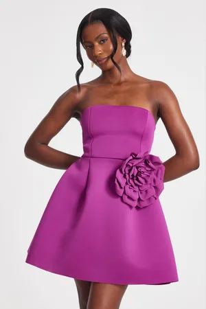 Quiz Strapless Mini Dress