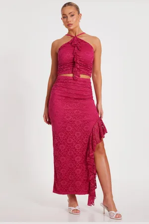 Quiz Lace Maxi Skirt